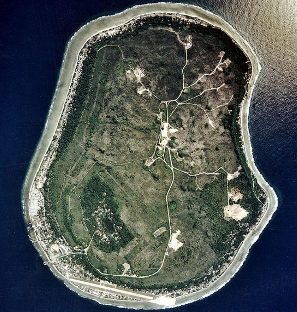 The island nation of Nauru