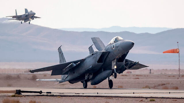 Israeli F-15 fighter jets