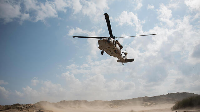 Вертолет-эвакуатор. Фото: ВВС ЦАХАЛа (צילום: דובר צה"ל) Вертолет-эвакуатор. Фото: ВВС ЦАХАЛа