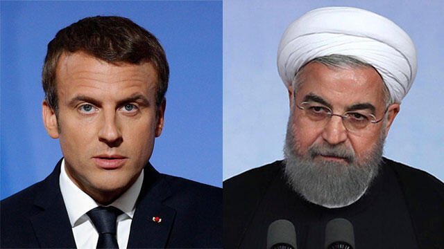 Макрон и Рухани. Фото: АР