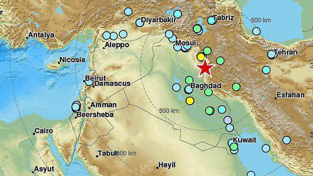 Centers across the region where the earthquake was felt the mostnullnull Centers across the region where the earthquake was felt the most