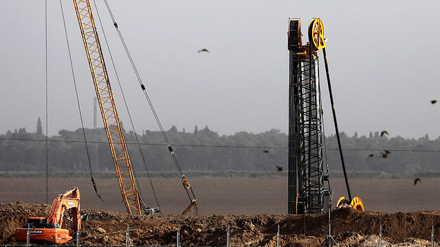 Israeli security forces building underground barrier along Gaza border