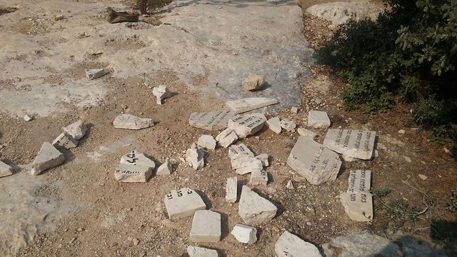 The first time the monument was destroyed, 2013