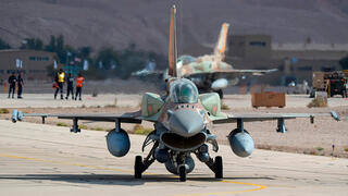 F-16I של חיל האוויר בבסיס עובדה