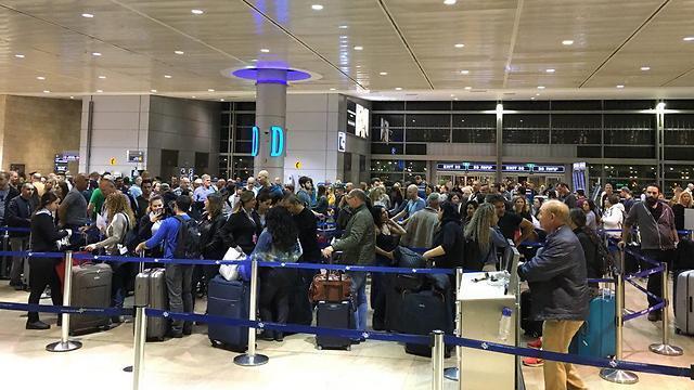 Очередь в Бен-Гурионе