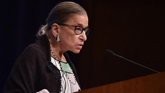 Supreme Court Justice Ruth Bader Ginsburg is to be awarded the Genesis Prize in 2018 (צילום: AFP) Supreme Court Justice Ruth Bader Ginsburg is to be awarded the Genesis Prize in 2018