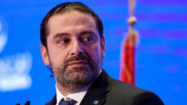 Lebanese PM Saad al-Hariri says Defense Minister Lieberman's words are 'blatant provocation' (צילום: AP) Lebanese PM Saad al-Hariri says Defense Minister Lieberman's words are 'blatant provocation'