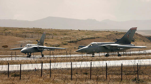 Royal Air Force F3 Tornado fighter jets, Falklands Islands