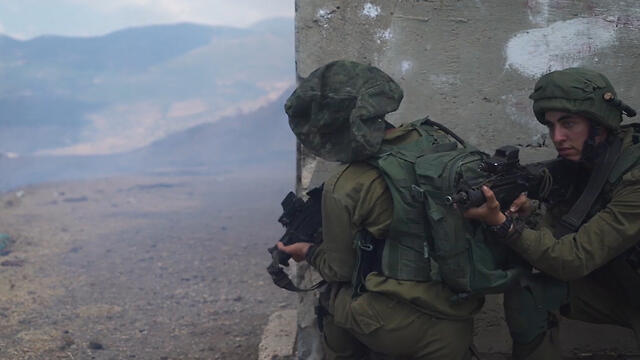 Golani Brigade Namer APC training