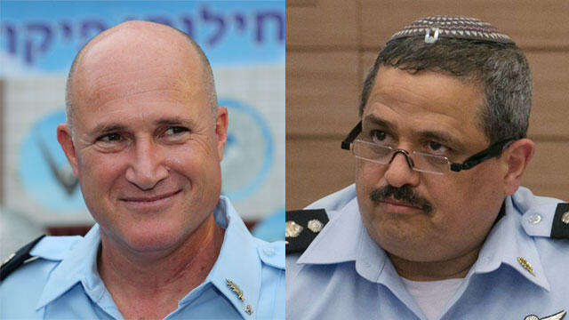Maj.-Gen. Rittman (L) was reinstated by Police Commissioner Alsheikh amid allegations of sexual harassment