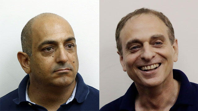 David Sharan, left, and Moodi Sandberg, right