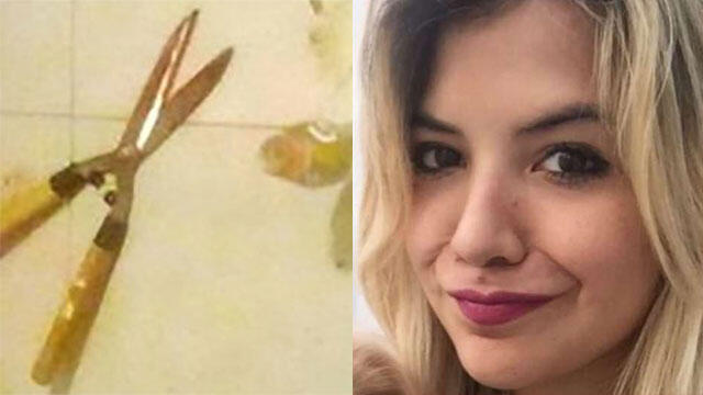 Бренда Бараттини и ножницыnullnull Бренда Бараттини и ножницы