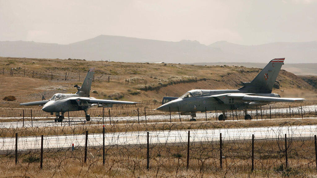 Military aircraft in the Falkland Islands