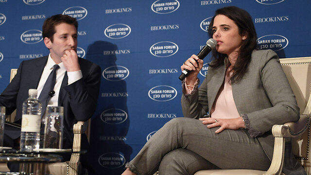 Justice Minister Shaked said she was not elected to pass recommendations law