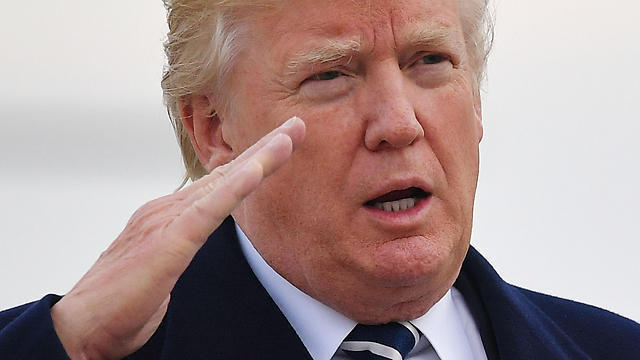 US President Trump must no longer remain hostage to Palestinian threats (Photo: AFP) (צילום: AFP) US President Trump must no longer remain hostage to Palestinian threats (Photo: AFP)
