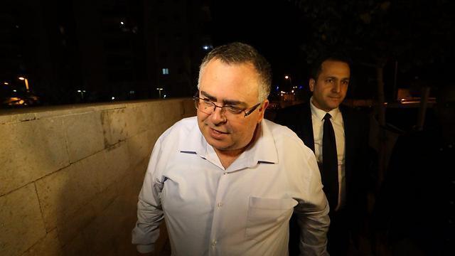 Bitan, returning home Sunday night after 14 hours of interrogation