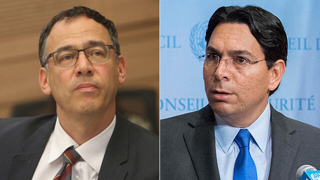 State Attorney Shai Nitzan; Israeli Ambassador Danny Danon