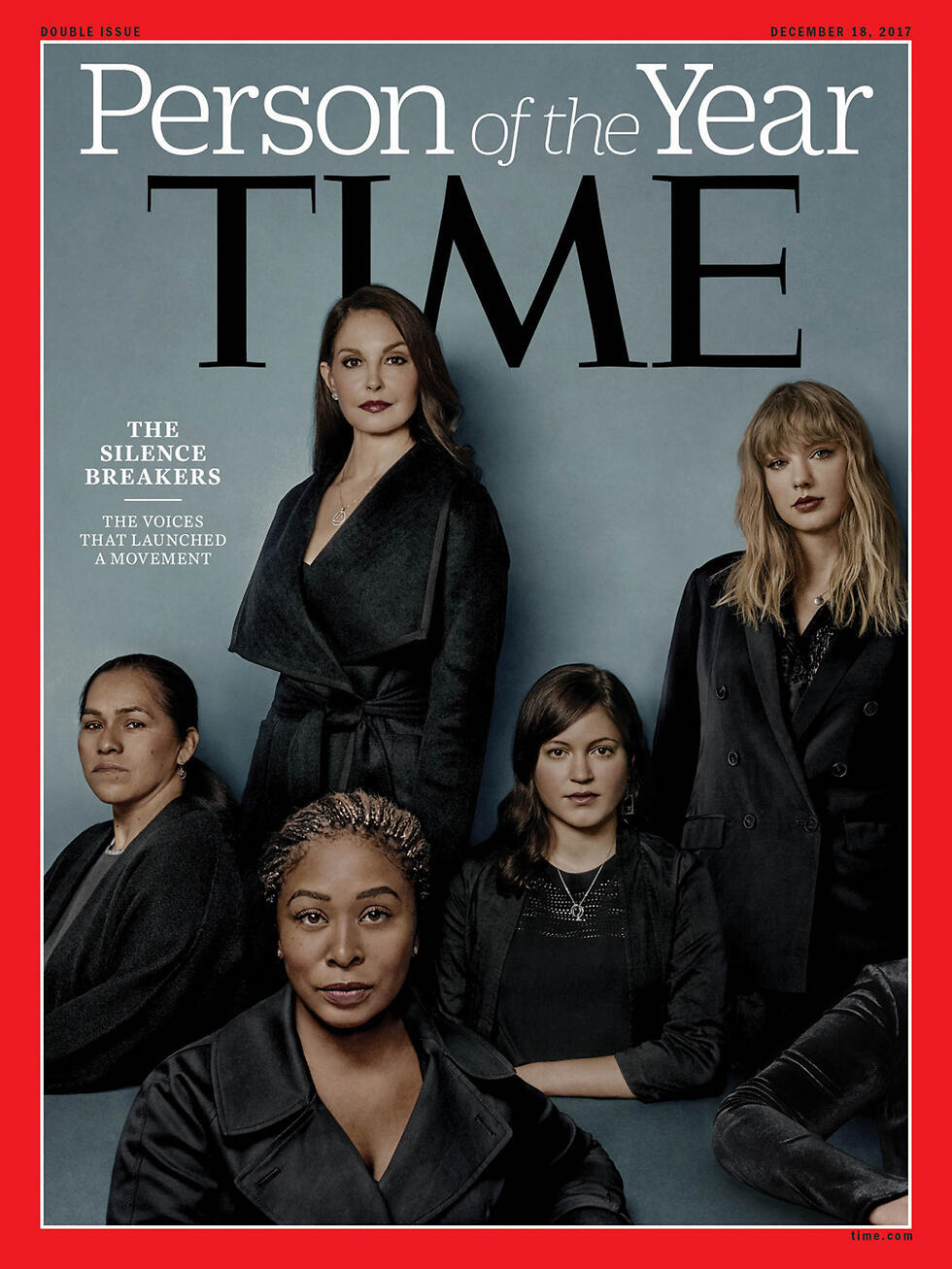 The women who launched the #MeToo Campaign on the cover of Time Magazine 