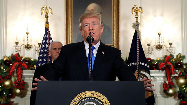 Заявление Трампа о статусе Иерусалима. Фото: AP