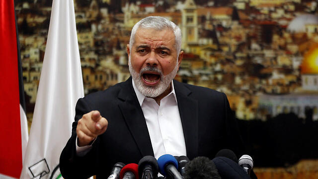 Hamas political bureau chief Ismail Haniyeh 