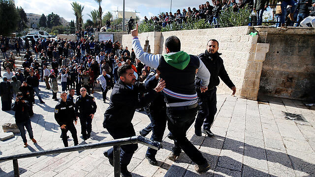 Clashes at the Damascus Gate in Jerusalem