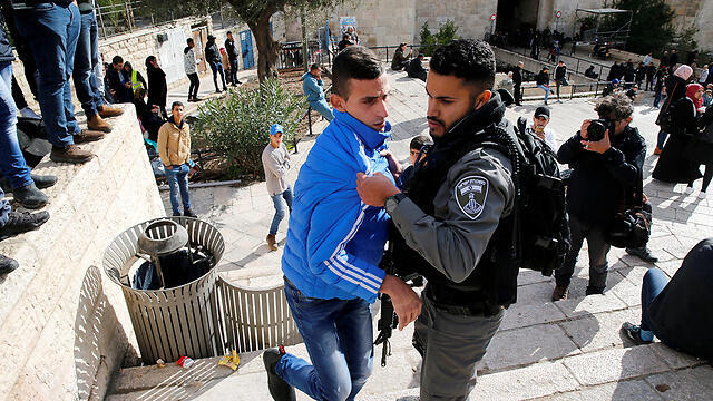 Clashes at the Damascus Gate in Jerusalem