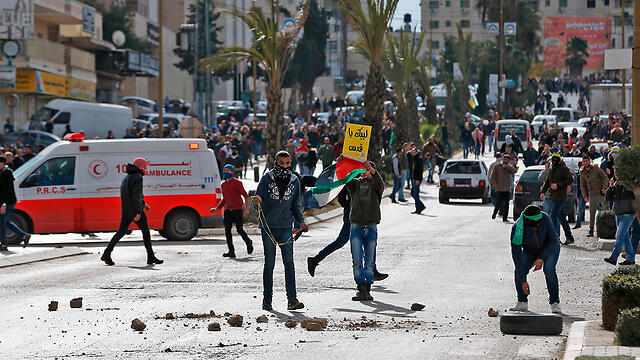 Clashes in Ramallah