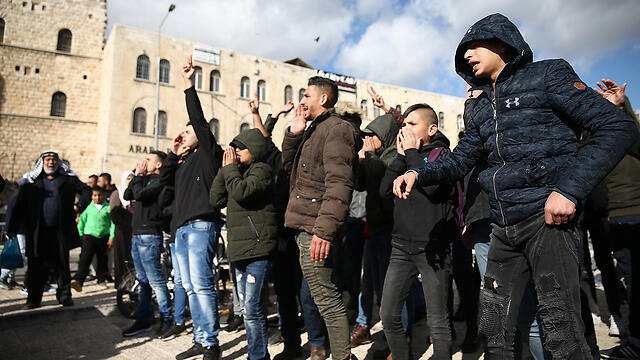 Clashes at the Damascus Gate in Jerusalem