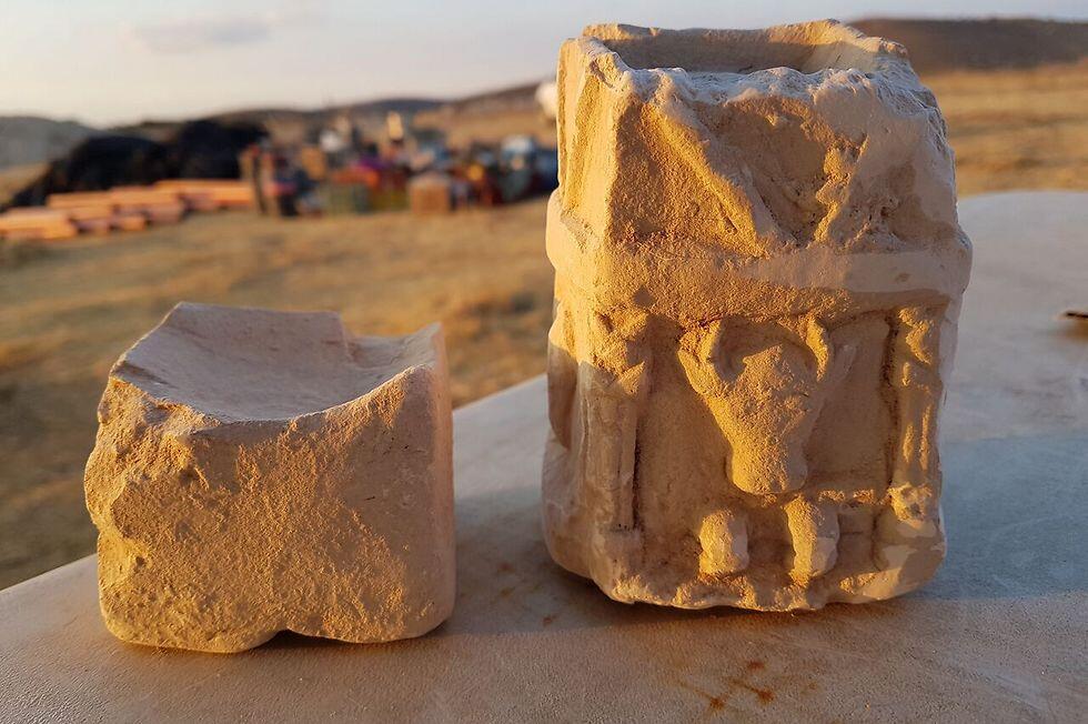 Бык - божество? Фото: Михаэль Ха-Бар (צילום: צילום: מיכל הבר, רשות העתיקות) Бык - божество? Фото: Михаэль Ха-Бар