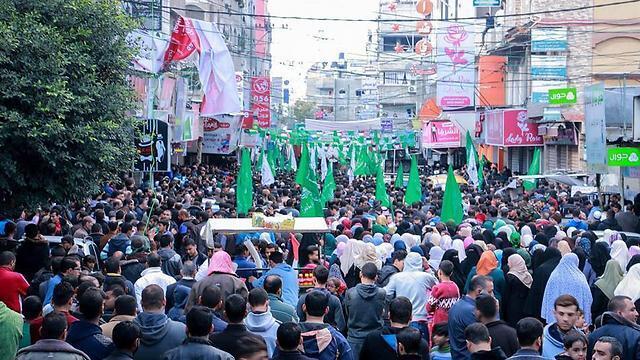 Thousands participated in a protest in Jabalianullnull Thousands participated in a protest in Jabalia