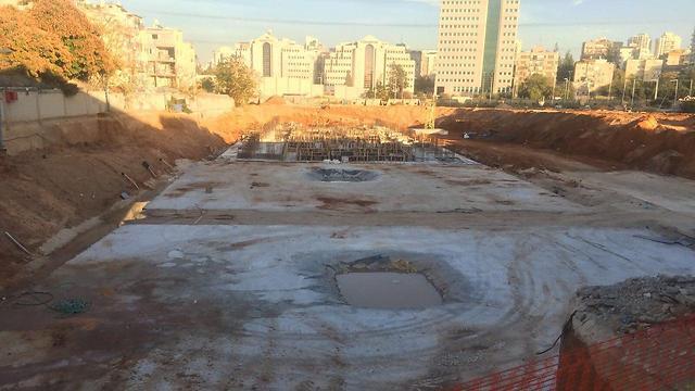 The David's Gardens project construction site in Bnei Brak (אריאלה שטרנבך) The David's Gardens project construction site in Bnei Brak