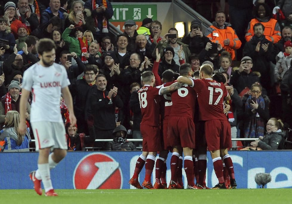 Ливерпуль-Спартак. Фото: АР (צילום: AP) Ливерпуль-Спартак. Фото: АР