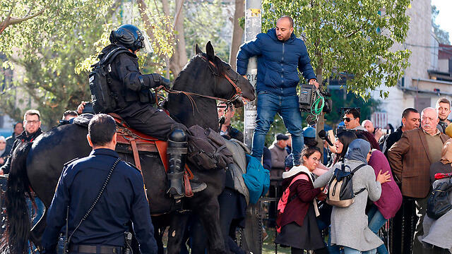 Беспорядки в Восточном Иерусалиме. Фото: AFP (צילום: AFP) Беспорядки в Восточном Иерусалиме. Фото: AFP
