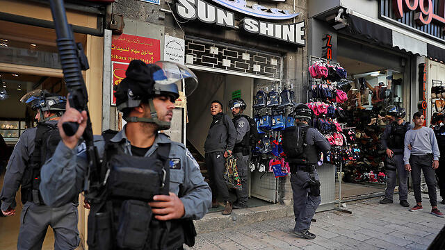 Беспорядки в Восточном Иерусалиме. Фото: AFP (צילום: AFP) Беспорядки в Восточном Иерусалиме. Фото: AFP