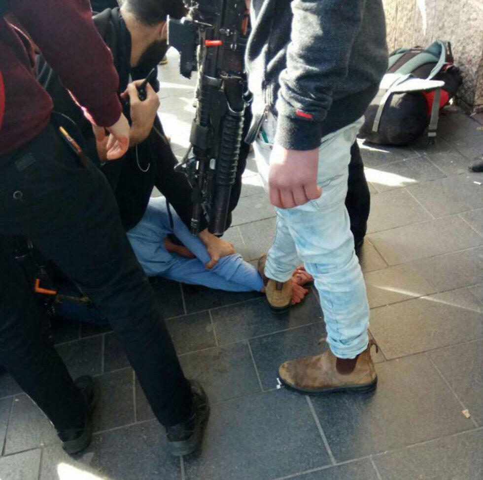 Terrorist after being neutralized