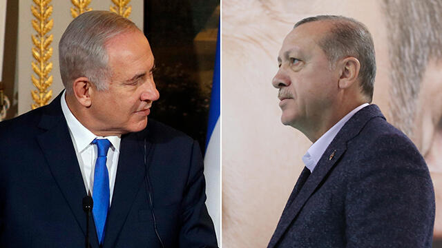 Netanyahu and Erdogan. While moves are mostly symbolic in nature, they eroded the little trust that was left between the countries (צילום: AFP, EPA) Netanyahu and Erdogan. While moves are mostly symbolic in nature, they eroded the little trust that was left between the countries