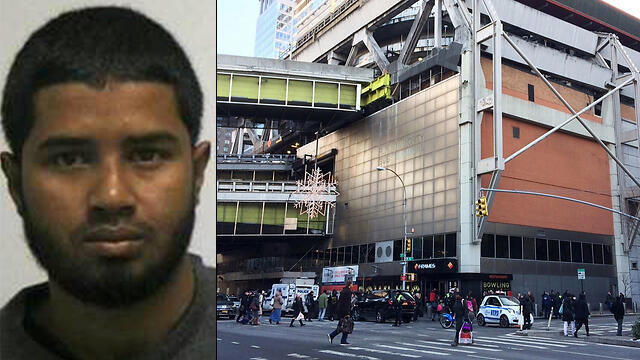 Террорист и место взрыва