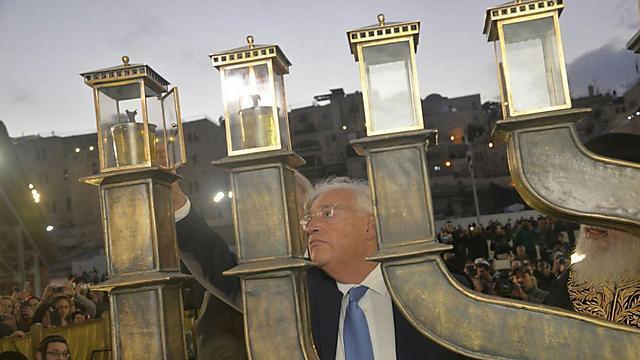 The PA president recounted his refusal to meet with US Ambassador to Israel David Friedman (צילום: הקרן למורשת הכותל) The PA president recounted his refusal to meet with US Ambassador to Israel David Friedman