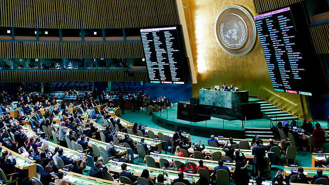 Голосование в ООН. Фото: AFP