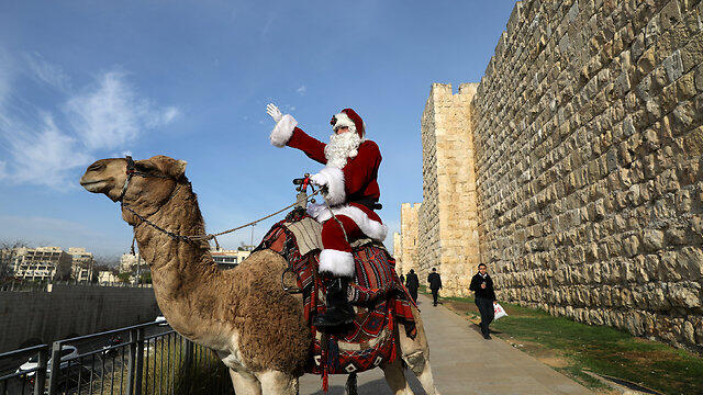 Issa Kassissieh on his camel (Photo: Reuters) Issa Kassissieh on his camel