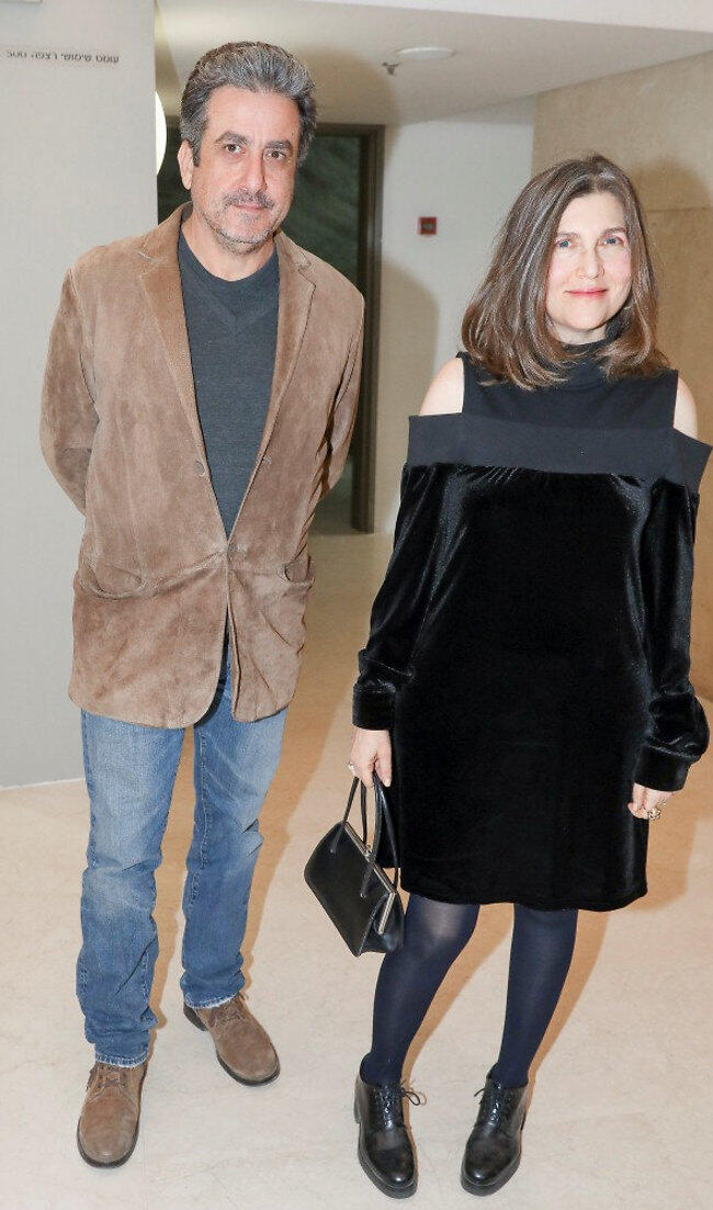 נהניתם? קרן מור ומנשה נוי (צילום: רפי דלויה) נהניתם? קרן מור ומנשה נוי