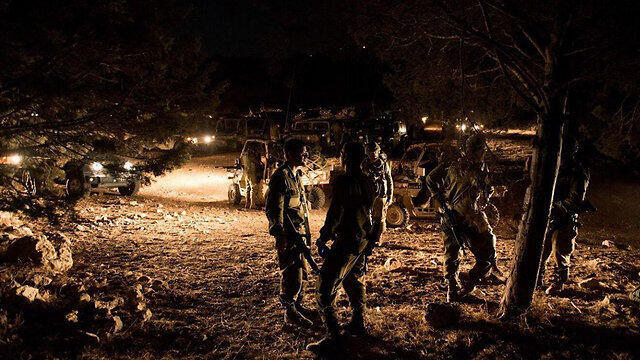 IDF's Kfir Brigade trains for possible invasion of Gaza in 2017 (צילום: דובר צה"ל) IDF's Kfir Brigade trains for possible invasion of Gaza in 2017