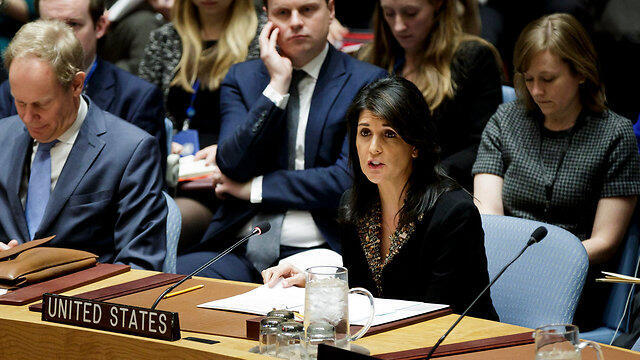 Nikki Haley vetoes UN Security Council resolution