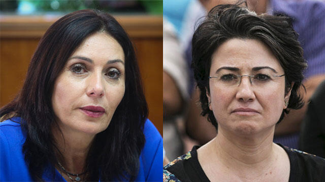 Мири Регев и Ханин Зуаби. Фото: Марк Исраэль Салем