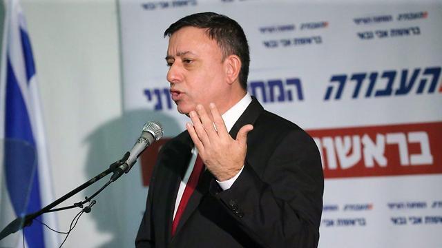 Zionist Union leader Avi Gabbay