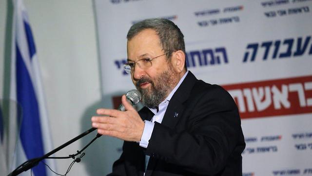 Former PM Ehud Barak