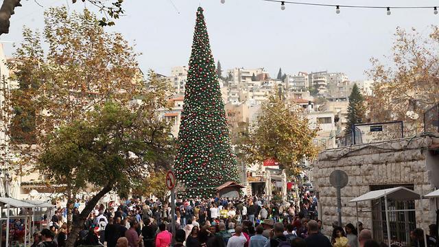 Елка в Назарете (2017 год)