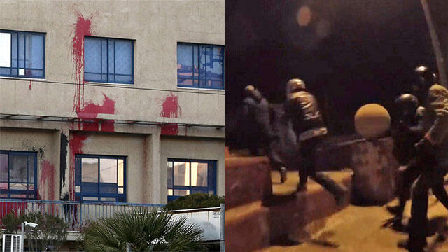 Israeli embassy in Greece and the vandals