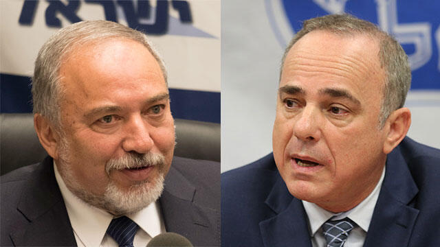 Либерман и Штайниц. Фото: Алекс Коломойский и Йоав Дудкевич