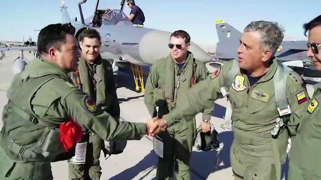 Модернизация самолетов "Кфир" для Колумбии. Фото: AFP (צילום: התעשייה האווירית) Модернизация самолетов "Кфир" для Колумбии. Фото: AFP